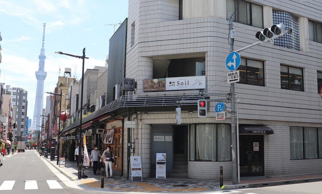 Soil ASAKUSA, Japanese tableware shop